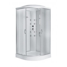 Душевая кабина ER3509PF-C3 RUS 90*90*215см,зад.стенка белое.ст. мат. 4 мм низ. под. г/м проф.хром. 3к.